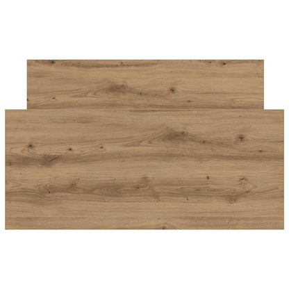 Bettgestell ohne Matratze Artisan-Eiche 90x190cm Holzwerkstoff