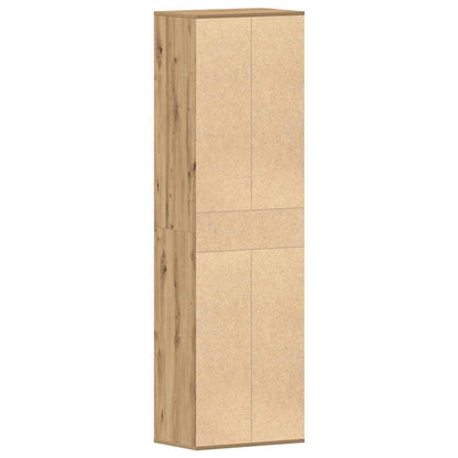 Schuhschrank Artisan-Eiche 54x34x183 cm Holzwerkstoff