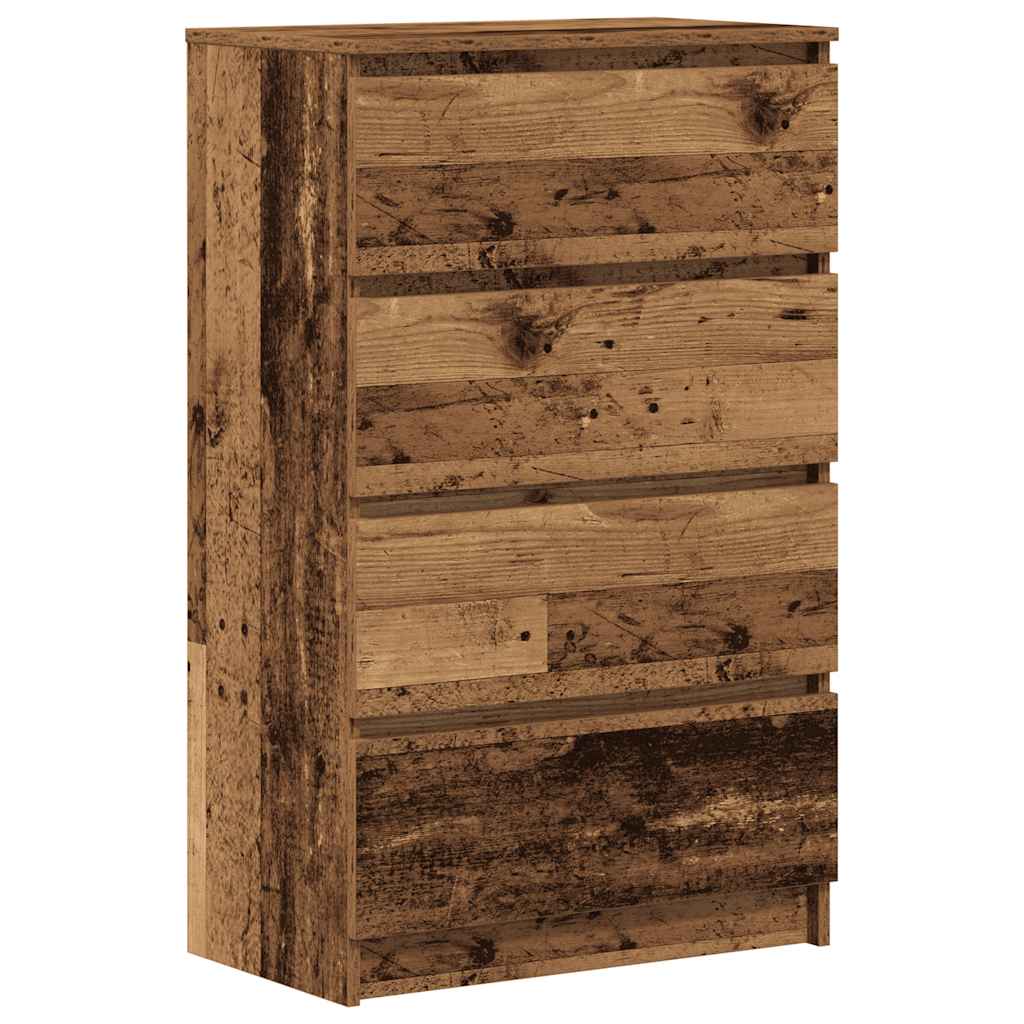 Sideboard Altholz-Optik 60x35x98,5 cm Holzwerkstoff