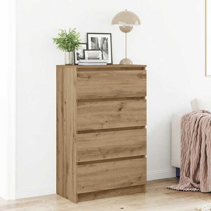 Sideboard Artisan-Eiche 60x35x98,5 cm Holzwerkstoff