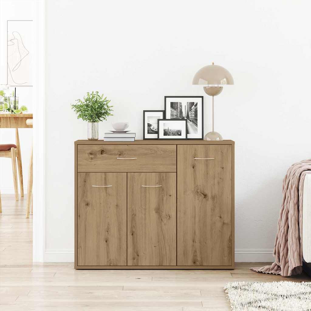 Sideboard Artisan-Eiche 88x30x70 cm Holzwerkstoff