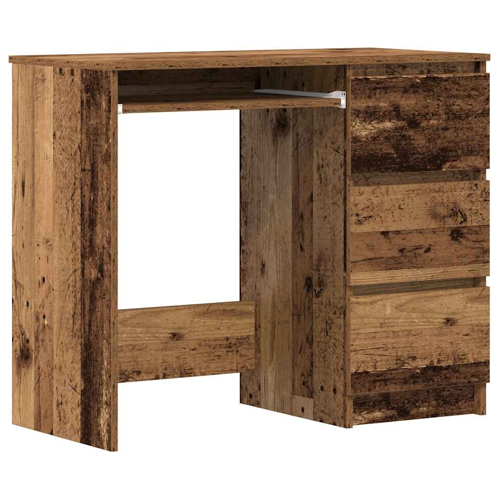 Schreibtisch Altholz-Optik 90x45x76 cm Holzwerkstoff