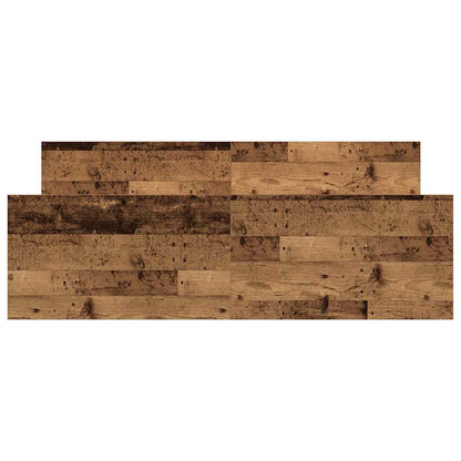 Bettgestell ohne Matratze Altholz-Optik 120x200cm Holzwerkstoff