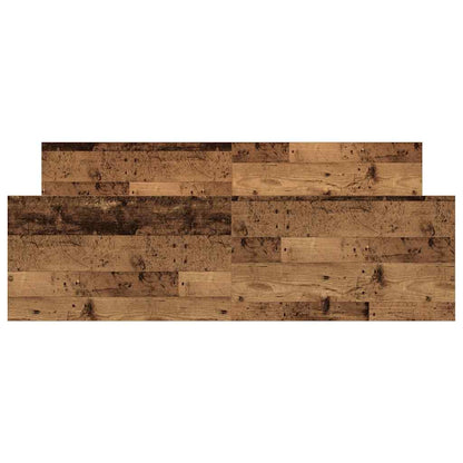 Bettgestell ohne Matratze Altholz-Optik 150x200cm Holzwerkstoff