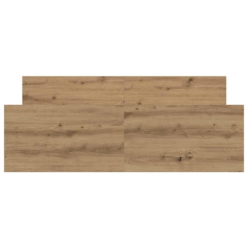 Bettgestell ohne Matratze Artisan-Eiche 150x200cm Holzwerkstoff