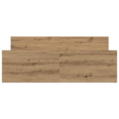 Bettgestell ohne Matratze Artisan-Eiche 150x200cm Holzwerkstoff
