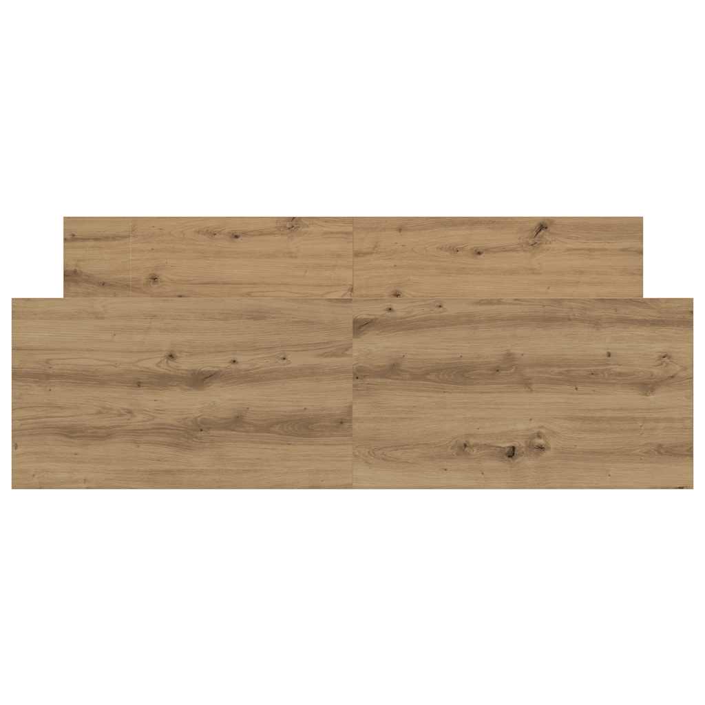 Bettgestell ohne Matratze Artisan-Eiche 140x190cm Holzwerkstoff