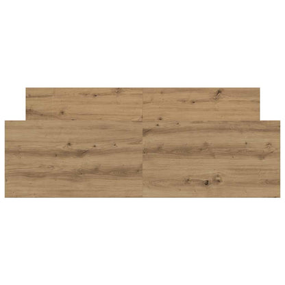 Bettgestell ohne Matratze Artisan-Eiche 140x190cm Holzwerkstoff
