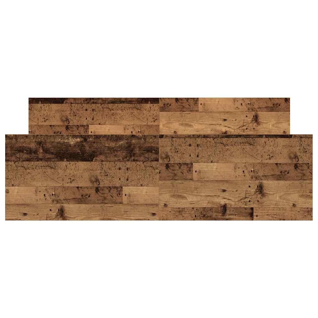 Bettgestell ohne Matratze Altholz-Optik 135x190cm Holzwerkstoff