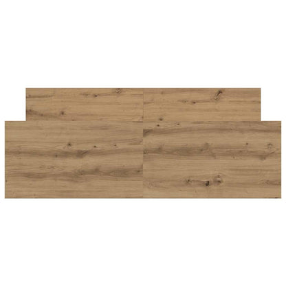 Bettgestell ohne Matratze Artisan-Eiche 135x190cm Holzwerkstoff