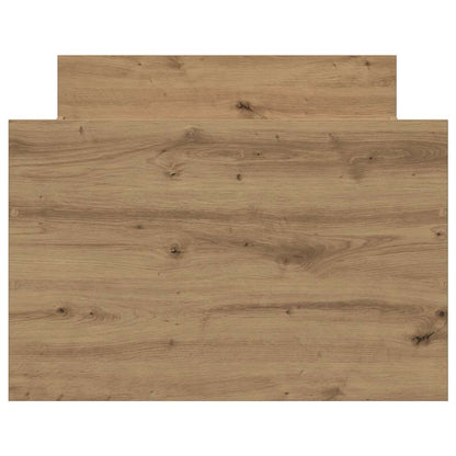 Bettgestell ohne Matratze Artisan-Eiche 100x200cm Holzwerkstoff