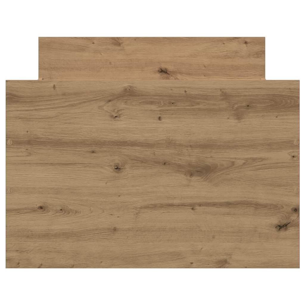 Bettgestell ohne Matratze Artisan-Eiche 90x190cm Holzwerkstoff