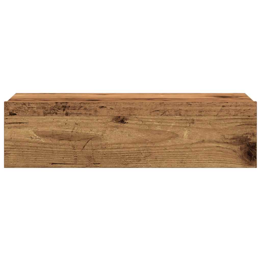 Nachttisch Altholz-Optik 60x35 cm Holzwerkstoff