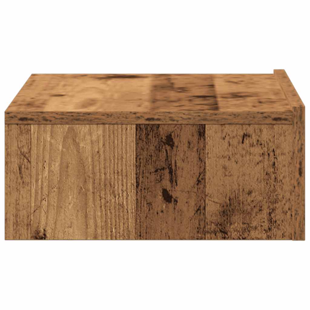 Nachttisch Altholz-Optik 60x35 cm Holzwerkstoff