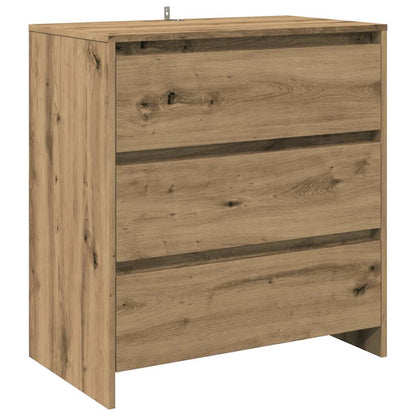 3-tlg. Sideboard Artisan-Eiche Holzwerkstoff