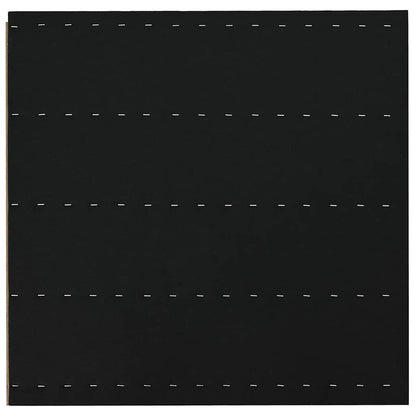 Akustik Wandpaneele 2 Stk. Lamellen 60,5x60 cm Eichenfurnier