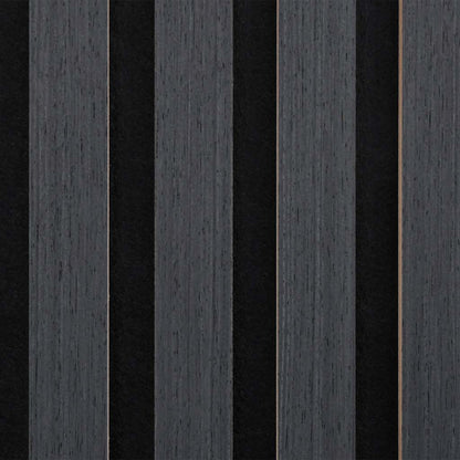 Akustik Wandpaneele 2 Stk. Lamellen 60,5x60 cm Eichenfurnier