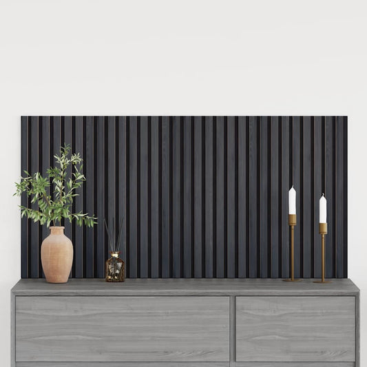 Akustik Wandpaneele 2 Stk. Lamellen 60,5x60 cm Eichenfurnier