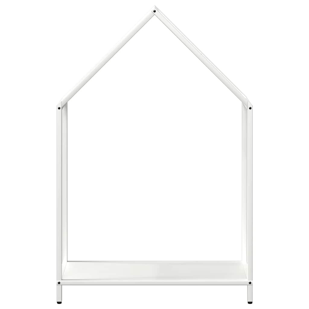 Brennholzregal Weiß 60x25x90 cm Kaltgewalzter Stahl