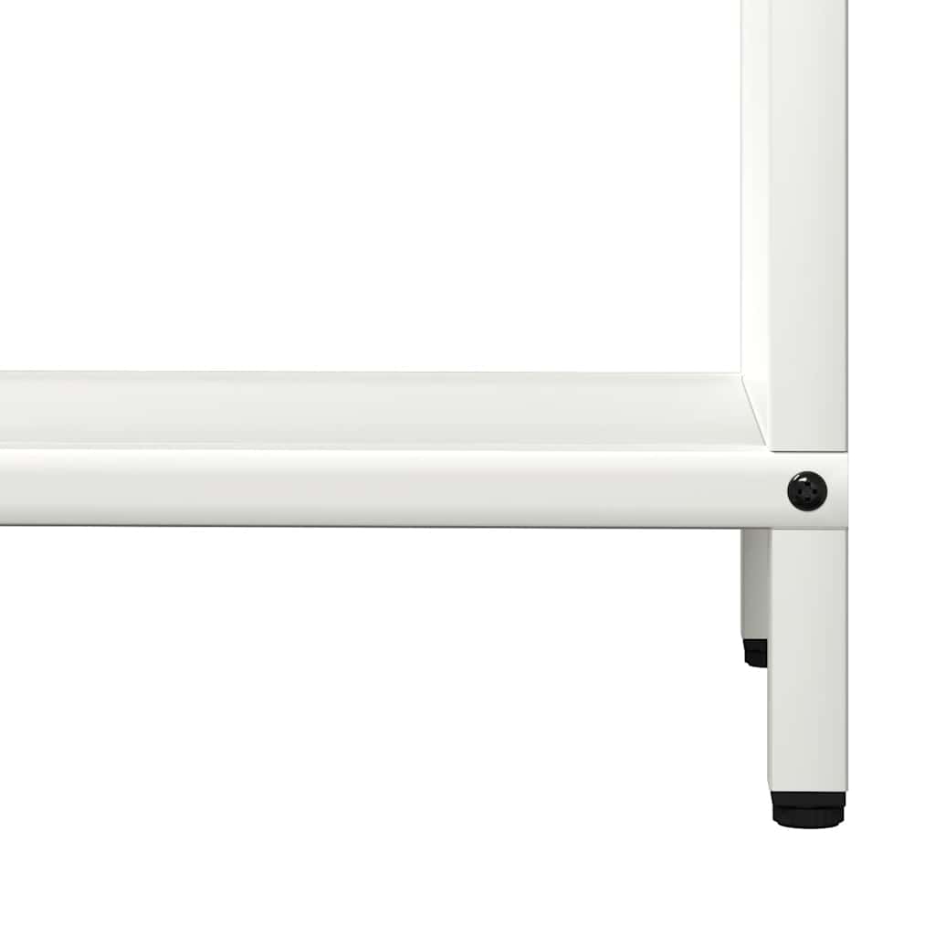 Brennholzregal Weiß 60x25x90 cm Kaltgewalzter Stahl