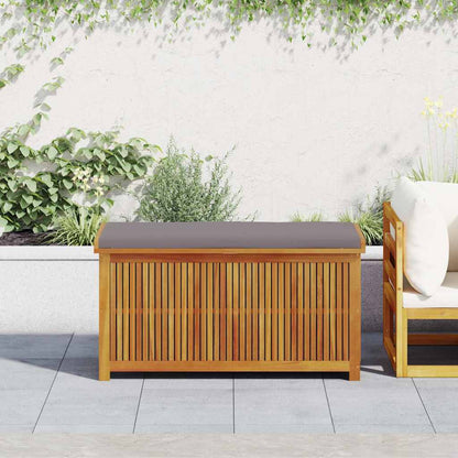 Outdoor-Kissenbox 113x50x60,5 cm Massivholz Akazie