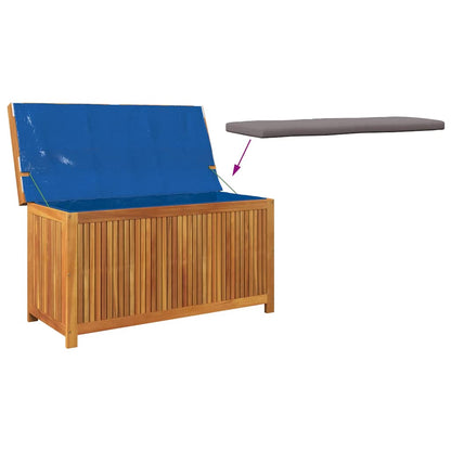 Outdoor-Kissenbox 113x50x60,5 cm Massivholz Akazie