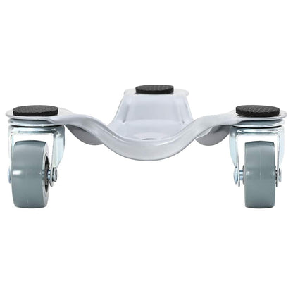 Möbelrollen 4 Stk. 16x14,5x5,5 cm Stahl 180 kg