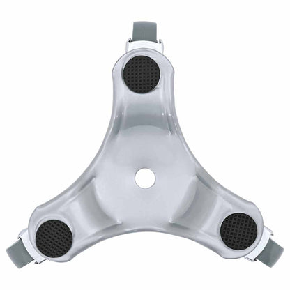 Möbelrollen 4 Stk. 16x14,5x5,5 cm Stahl 180 kg