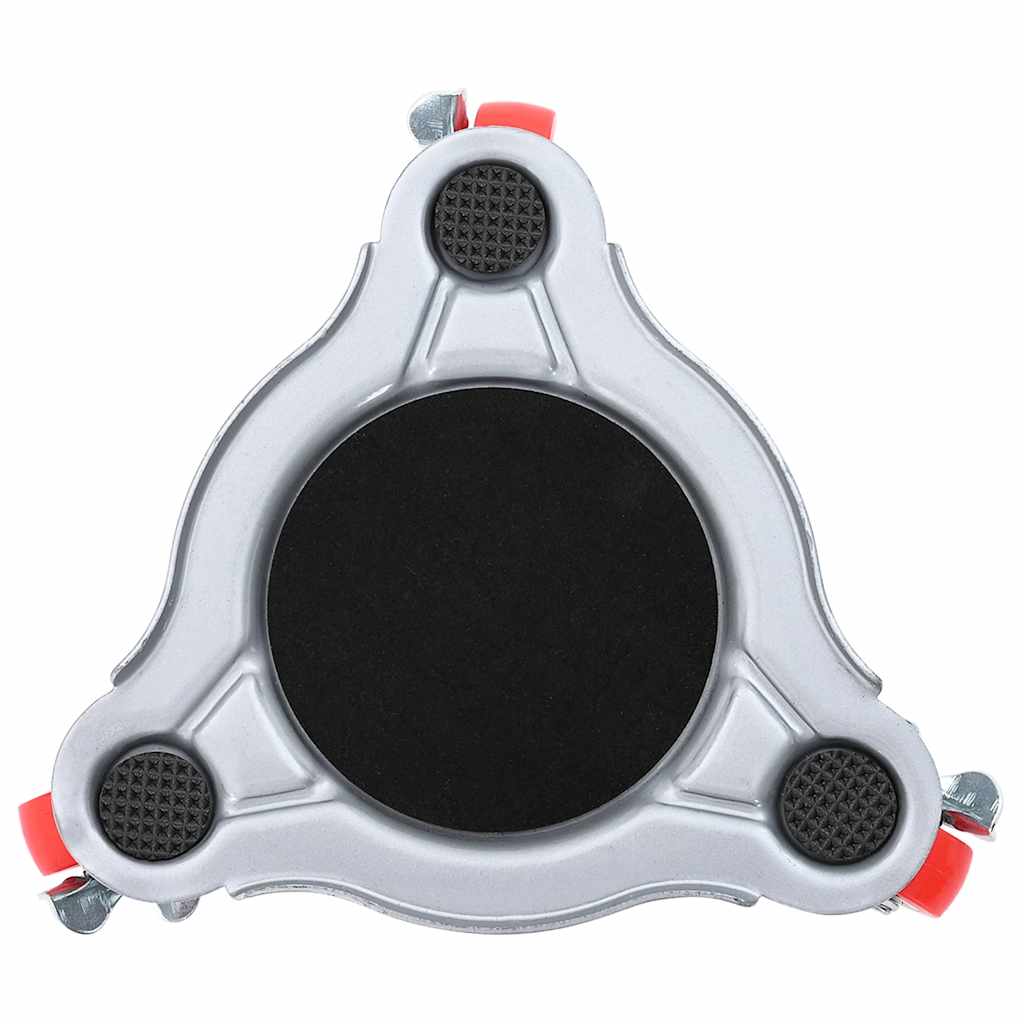 Möbelrollen 4 Stk. mit Heber 14,5x13,5x4 cm Stahl 400 kg