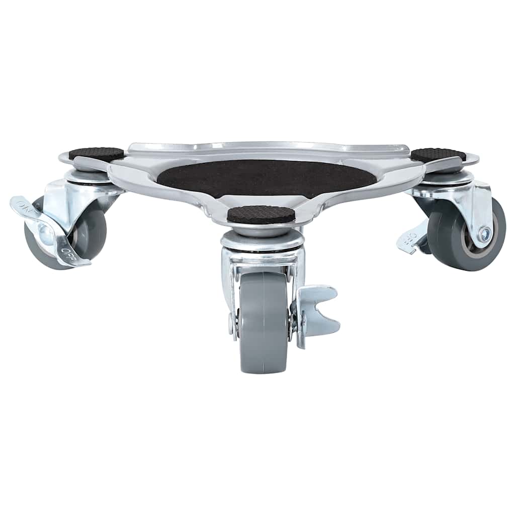 Möbelrollen 4 Stk. mit Heber 19x17,5x6 cm Stahl 1000 kg