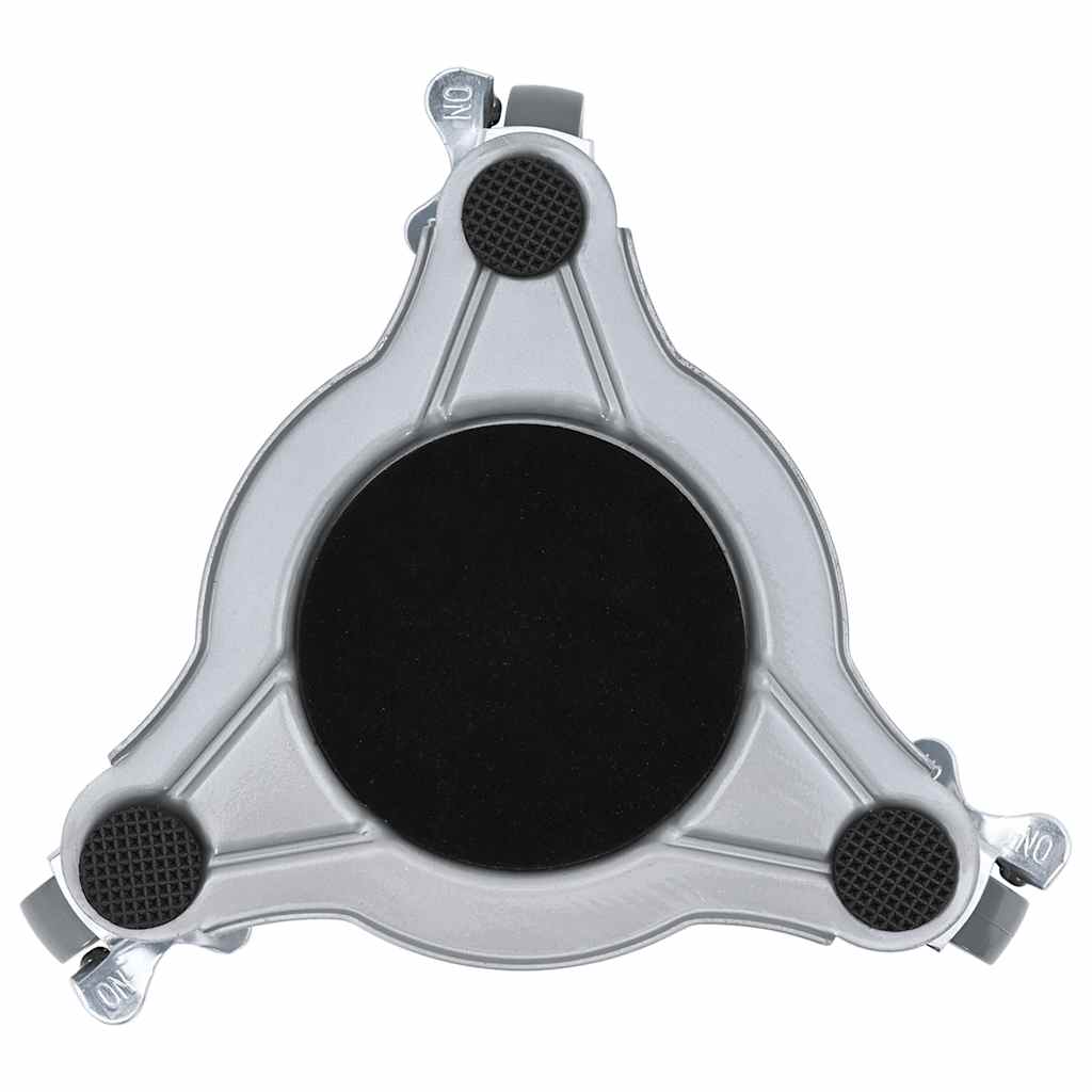 Möbelrollen 4 Stk. mit Heber 19x17,5x6 cm Stahl 1000 kg