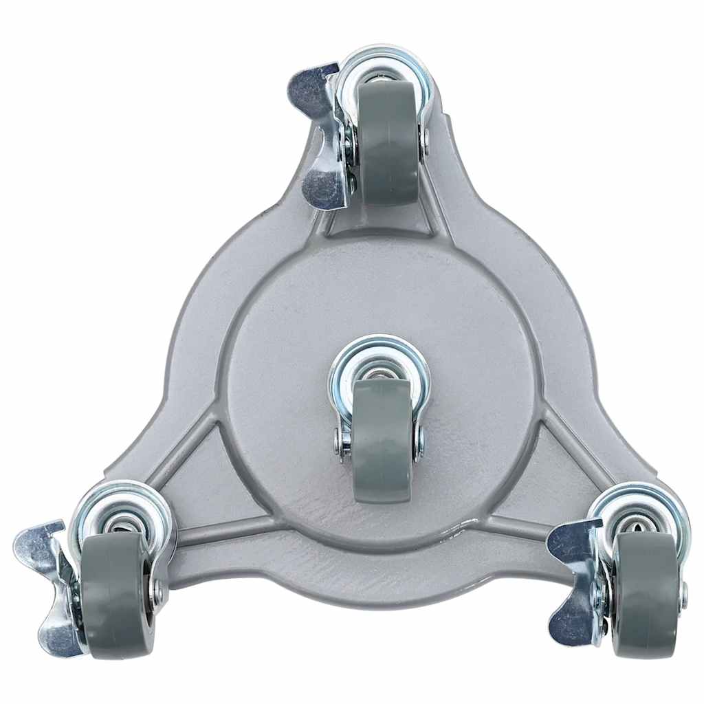 Möbelrollen 4 Stk. mit Heber 19x17,5x6 cm Stahl 1000 kg