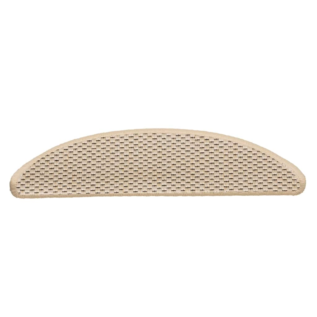 Stufenmatten Selbstklebend Sisal-Optik 30Stk. 56x17x3cm