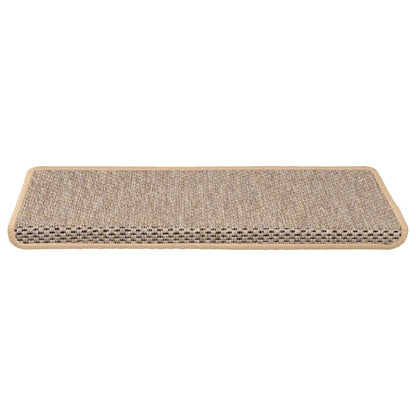 Stufenmatten Selbstklebend Sisal-Optik 30 Stk. 65x21x4cm