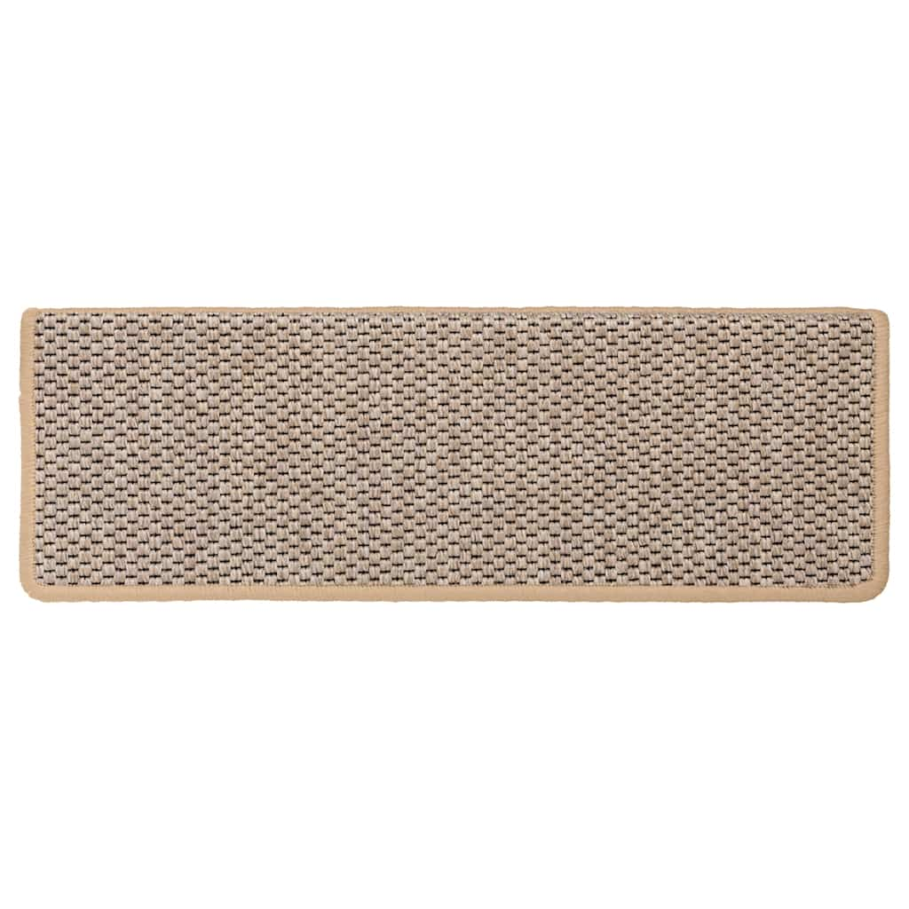 Stufenmatten Selbstklebend Sisal-Optik 30 Stk. 65x21x4cm