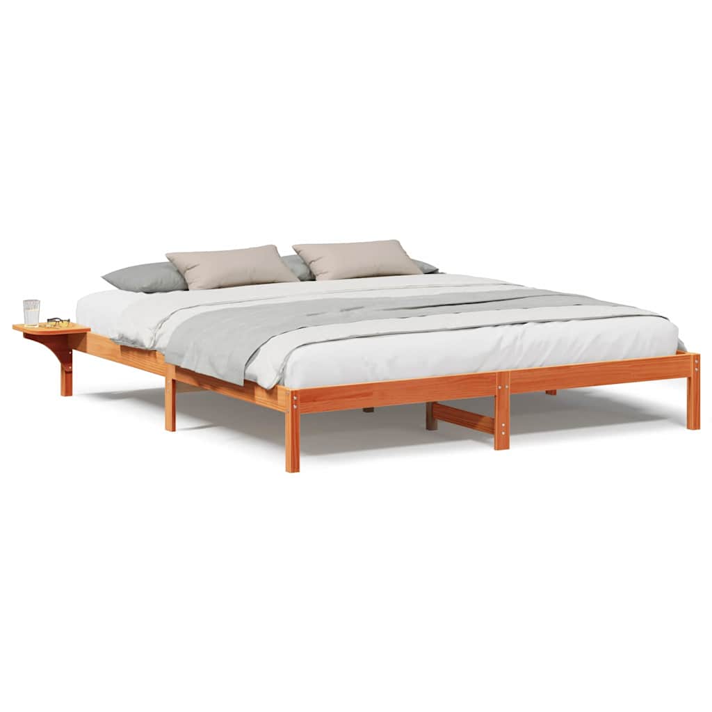 Bettgestell Wachsbraun Wachsbraun