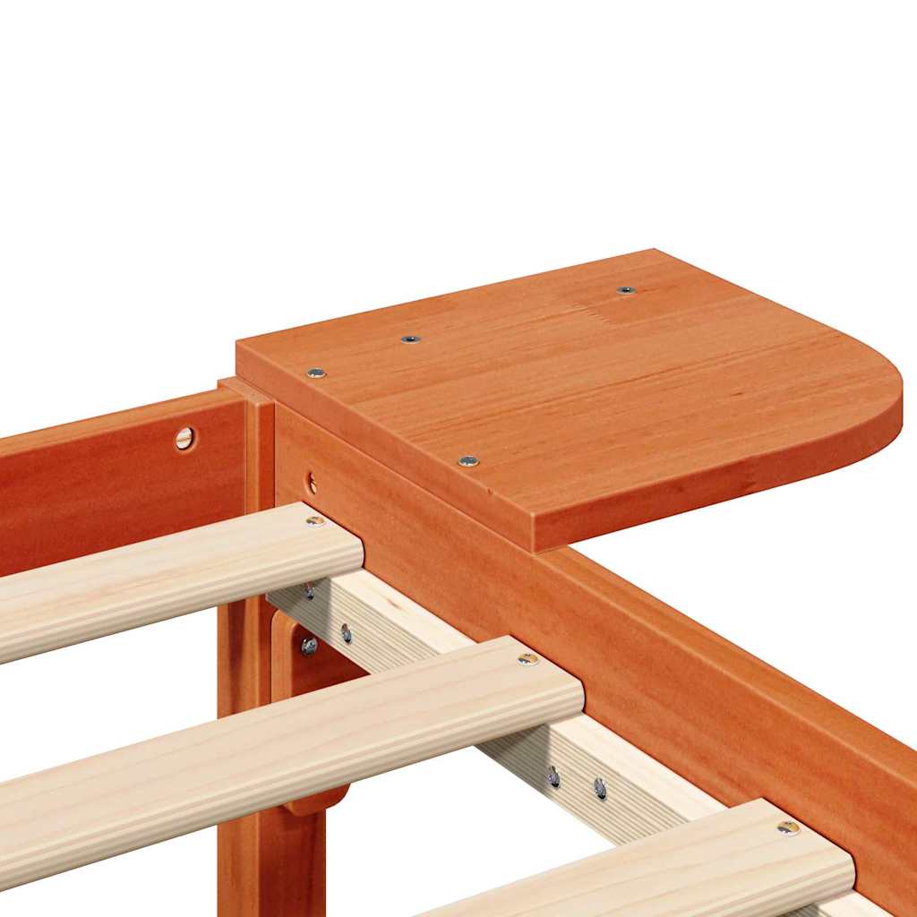 Bettgestell Wachsbraun Wachsbraun