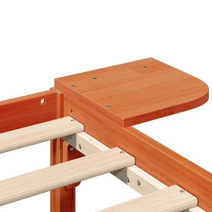 Bettgestell Wachsbraun Wachsbraun