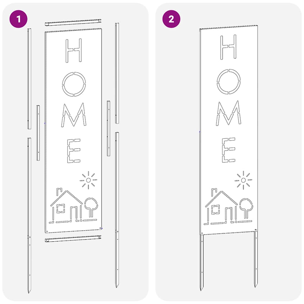 Garten Sichtschutz-Leinwand Olivgrün 32 x 140 cm