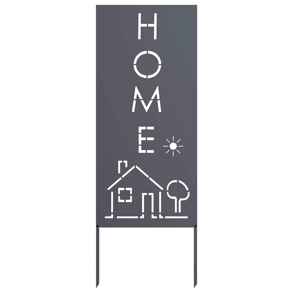 Garten Sichtschutz-Leinwand Anthrazit 50 x 140 cm