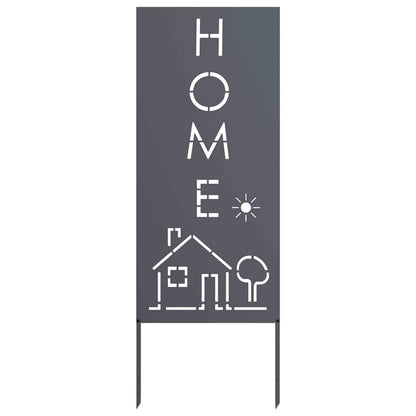 Garten Sichtschutz-Leinwand Anthrazit 50 x 140 cm