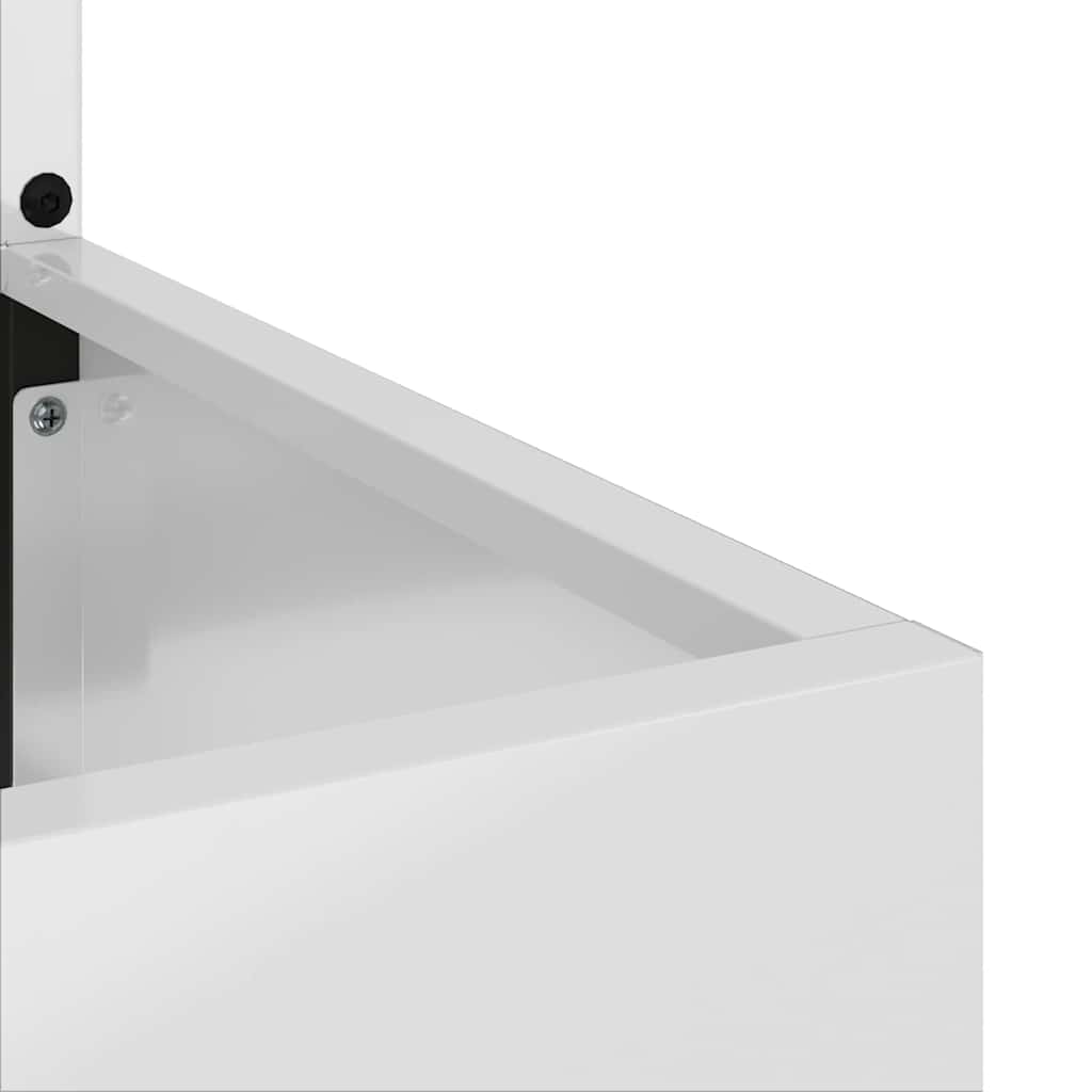 Garten Sichtschutz-Leinwand Silber 50 x 140 cm Verzinkter Stahl