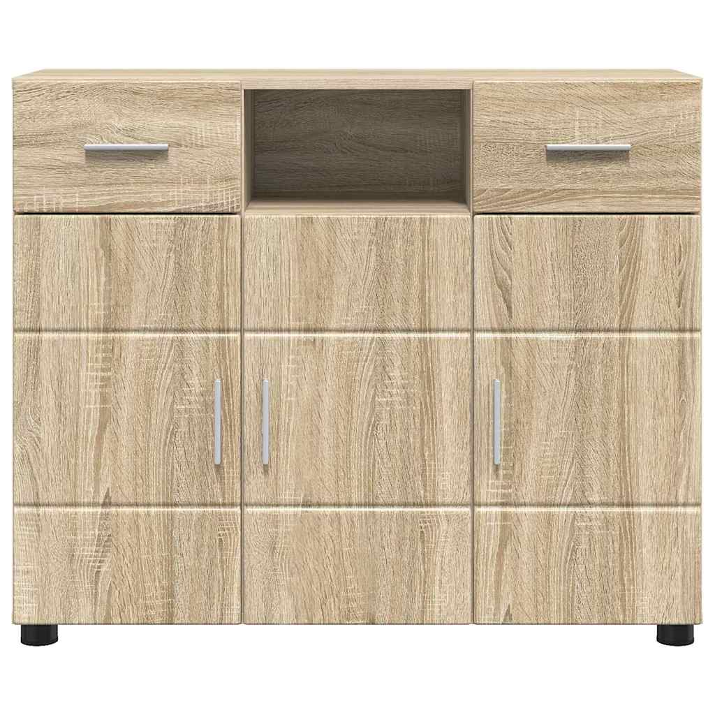 Holzschrank Sonoma-Eiche 88,5 x 30,5 x 73 cm Holzwerkstoff