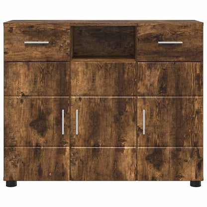 Holzschrank Geräucherte Eiche 88,5 x 30,5 x 73 cm Holzwerkstoff
