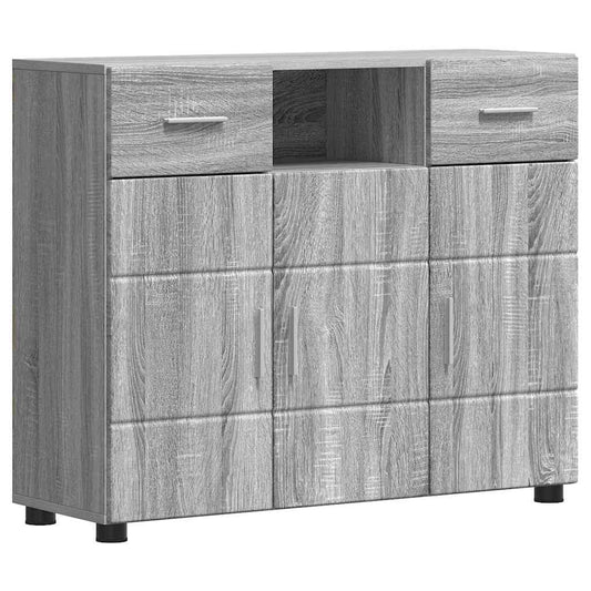 Holzschrank Graues Sonoma 88,5 x 30,5 x 73 cm Holzwerkstoff
