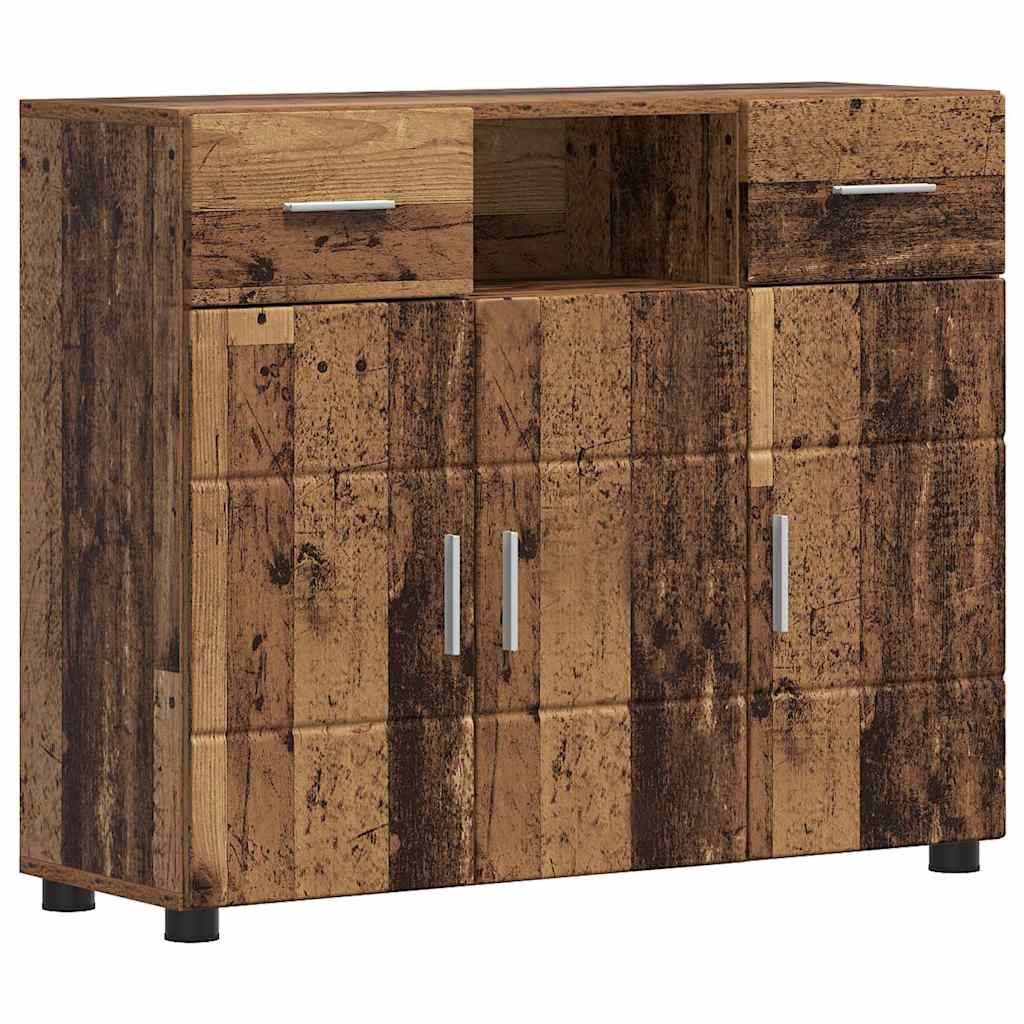 Holzschrank Altholz 88,5 x 30,5 x 73 cm Holzwerkstoff