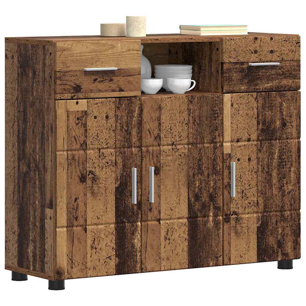 Holzschrank Altholz 88,5 x 30,5 x 73 cm Holzwerkstoff