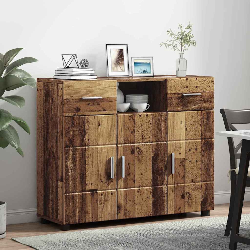 Holzschrank Altholz 88,5 x 30,5 x 73 cm Holzwerkstoff