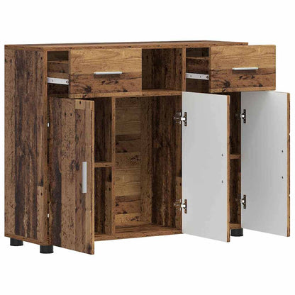 Holzschrank Altholz 88,5 x 30,5 x 73 cm Holzwerkstoff