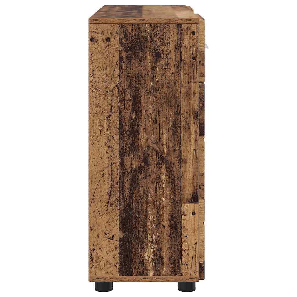 Holzschrank Altholz 88,5 x 30,5 x 73 cm Holzwerkstoff